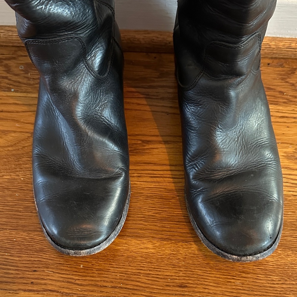 FRYE Melissa Button Boot - Black - Picture 4 of 14